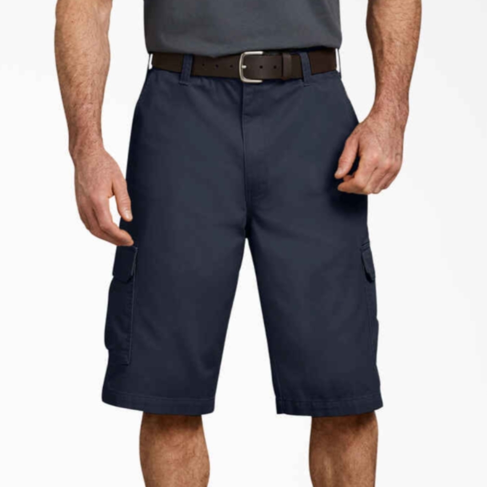Dickies Navy Blue Cargo Shorts Men's Size 32 NEW!